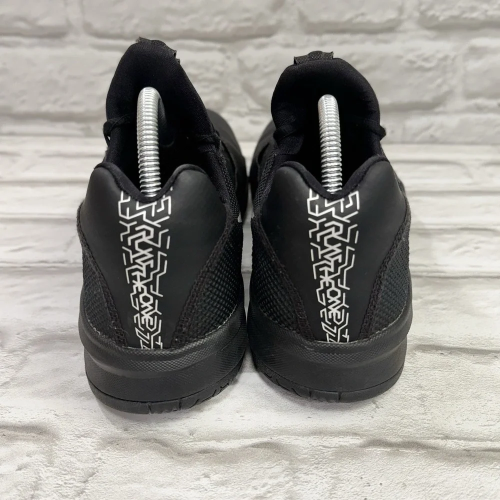 Nike Zoom Run The One Anthracite Men's Sz 11.5 Black Athletic Running Shoes Logo
